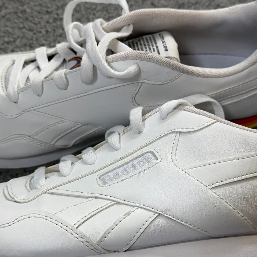 Reebok Classic Harman Run S Pride Sneakers Men's Sz. 12 -All Types of Love - EUC